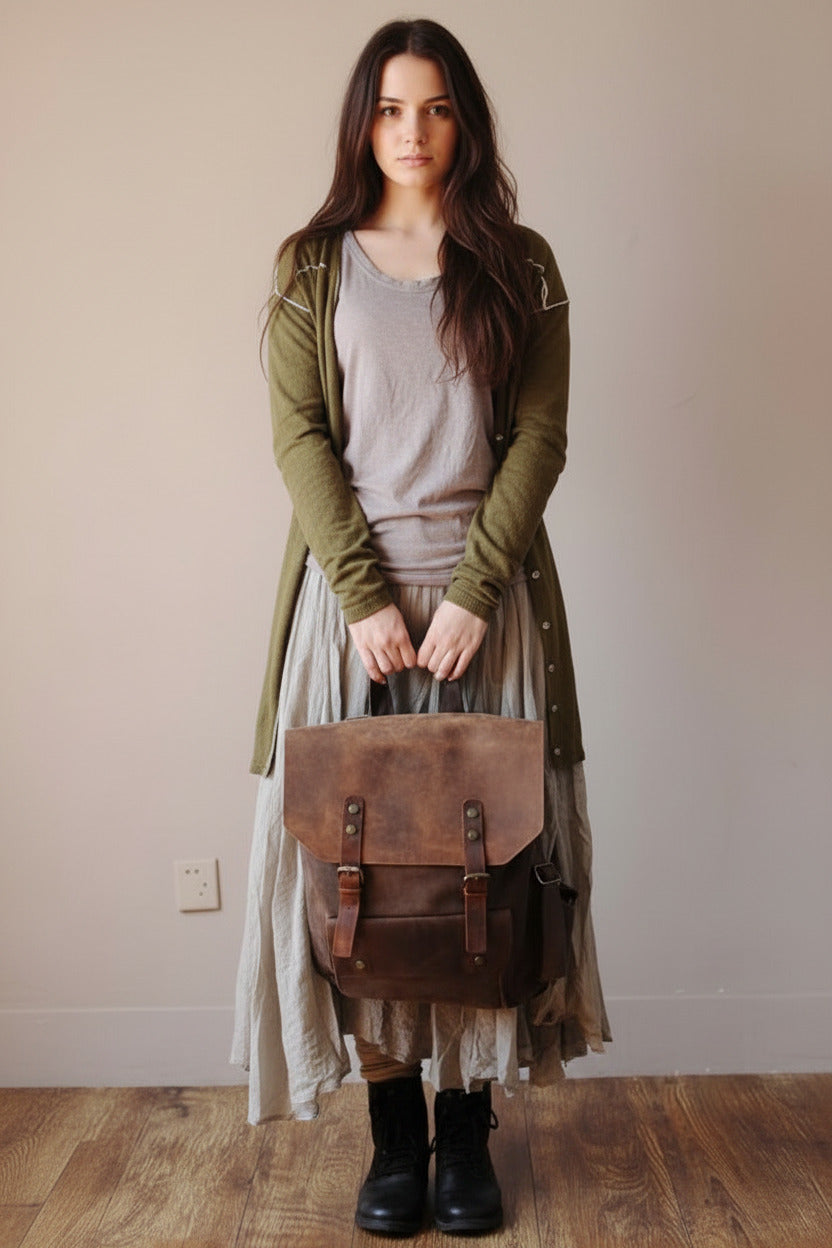 mochila mujer con tirantes ajustables cómoda