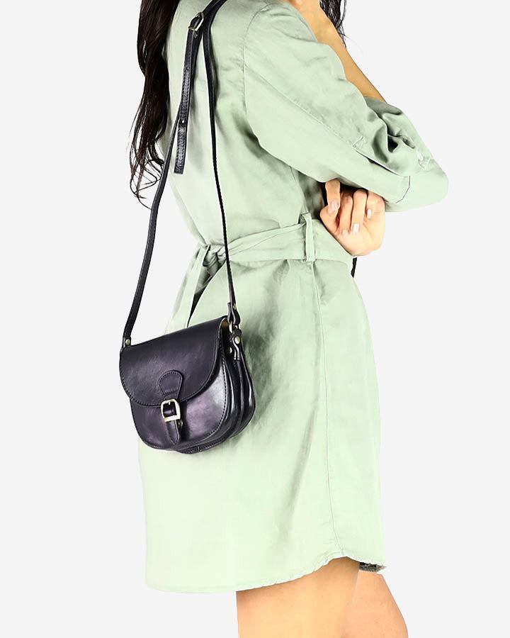 CIARA Kleine Damen Leder Umhängetasche Crossbody Sacktaschen.com