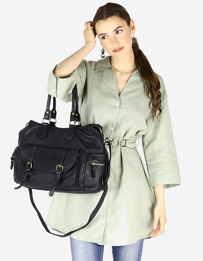 Sac en discount cuir vintage femme