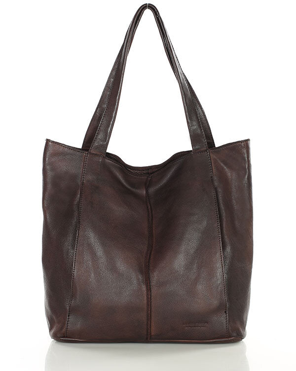 SOHO SANTI● Hobo Shopper Tasche für Damen aus italienisches Leder