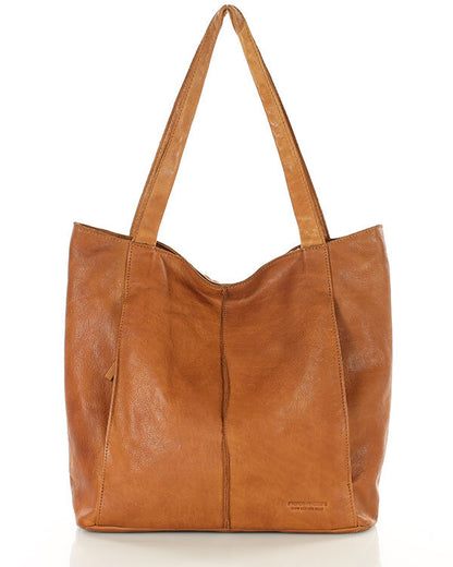 SOHO SANTI● Hobo Shopper Tasche für Damen aus italienisches Leder