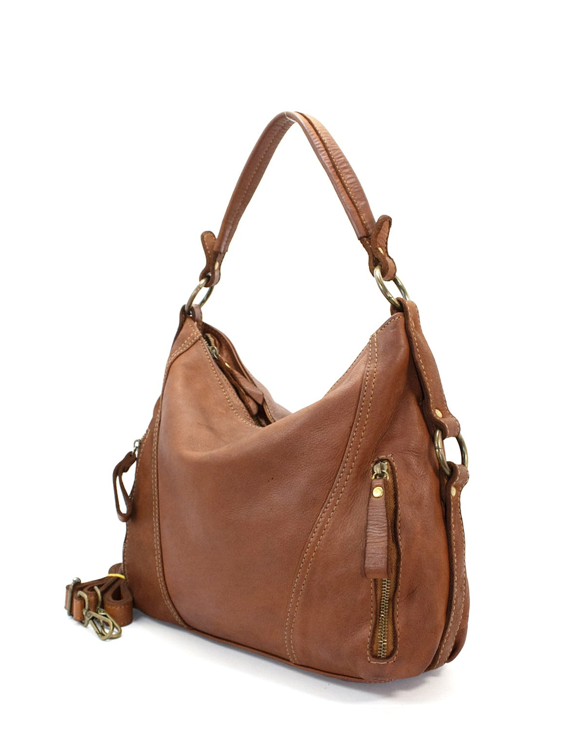 LADOORA● Elegante Leder-Umhängetasche: Italienische Handwerkskunst aus der Toskana Sacktaschen.com