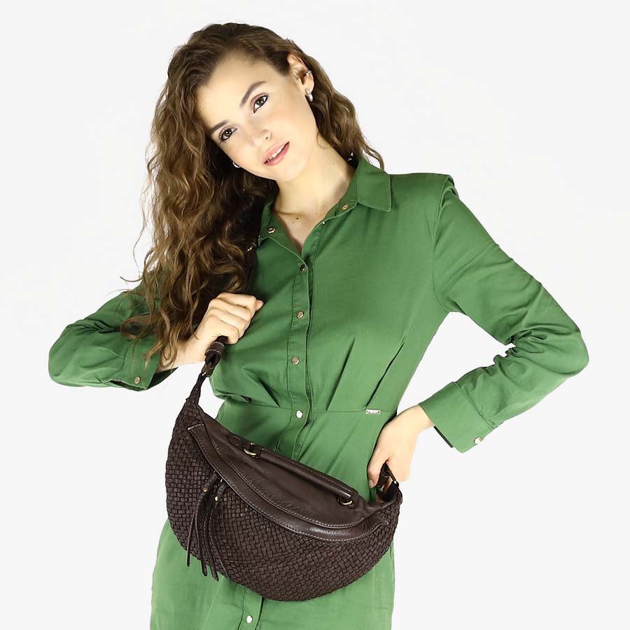 Sac banane en cuir pour online femme