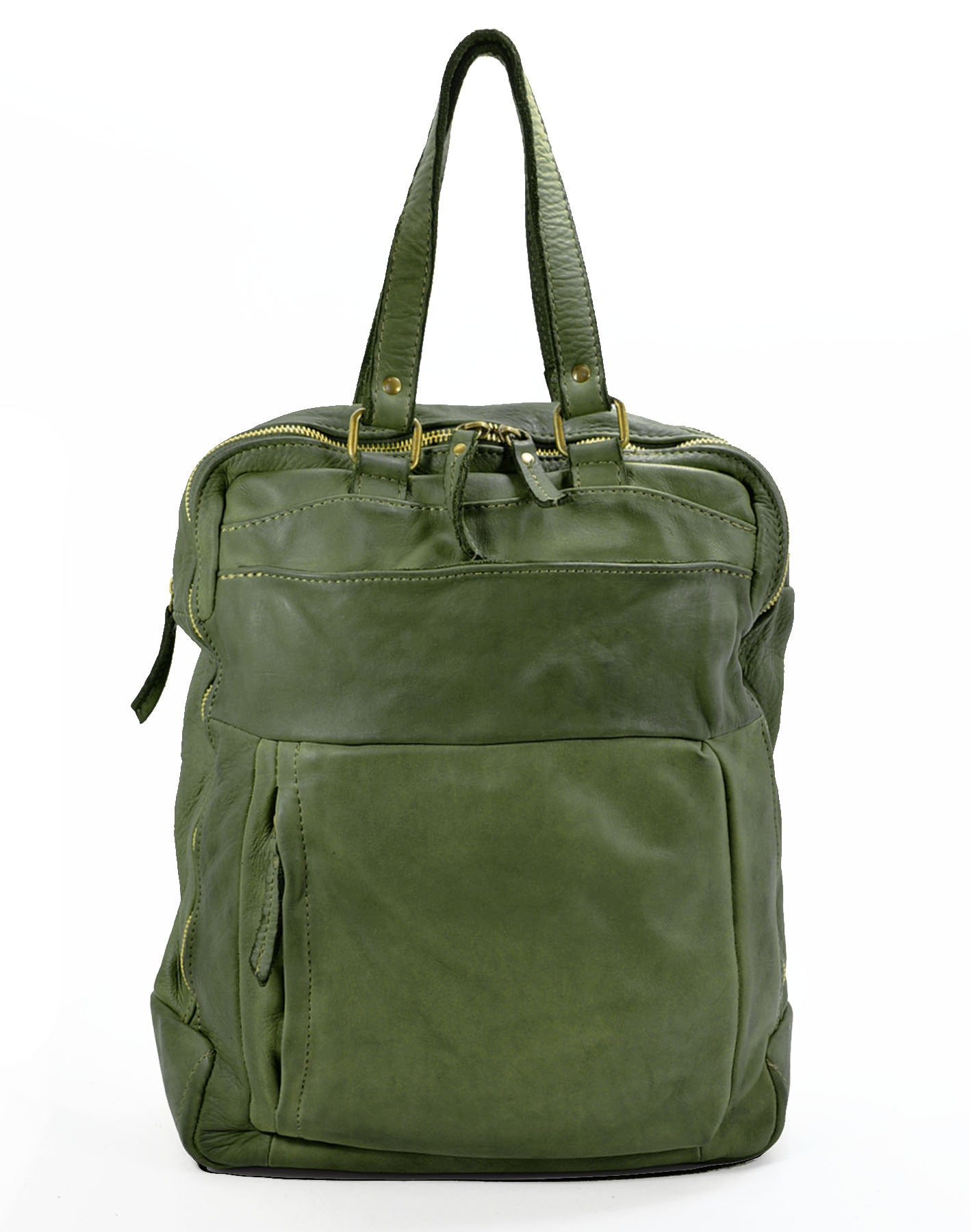 BORGO – 2-in-1 Leather Backpack with Laptop Compartment – Sacktaschen