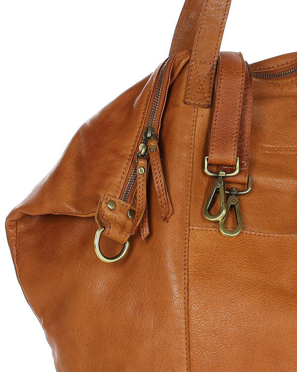 YOTTI™ Large Leather Crossbody Shoulder Bag with Zipper